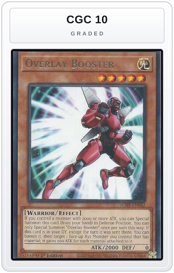 Graded - Overlay Booster — CGC 10 graded overlay