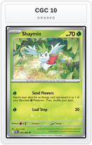 Graded - Shaymin — CGC 10 graded overlay