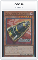 Graded - R.B. Lambda Cannon — CGC 10 graded overlay