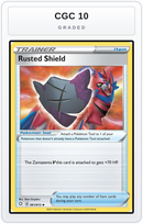 Graded - Rusted Shield — CGC 10 graded overlay
