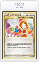 Graded - Cheerleader's Cheer — CGC 10 graded overlay