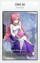 Graded - EX Resource (EXRP-002) (Mobile Suit Gundam SEED) — CGC 10 graded overlay