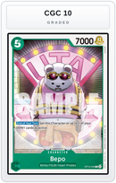 Graded - Bepo — CGC 10 graded overlay