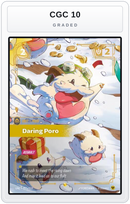 Graded - Daring Poro (Overnumbered) — CGC 10 graded overlay