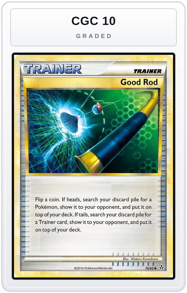 Graded - Good Rod — CGC 10 graded overlay