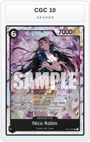 Graded - Nico Robin — CGC 10 graded overlay