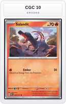 Graded - Salandit — CGC 10 graded overlay