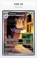 Graded - Raticate - 099/088 — CGC 10 graded overlay