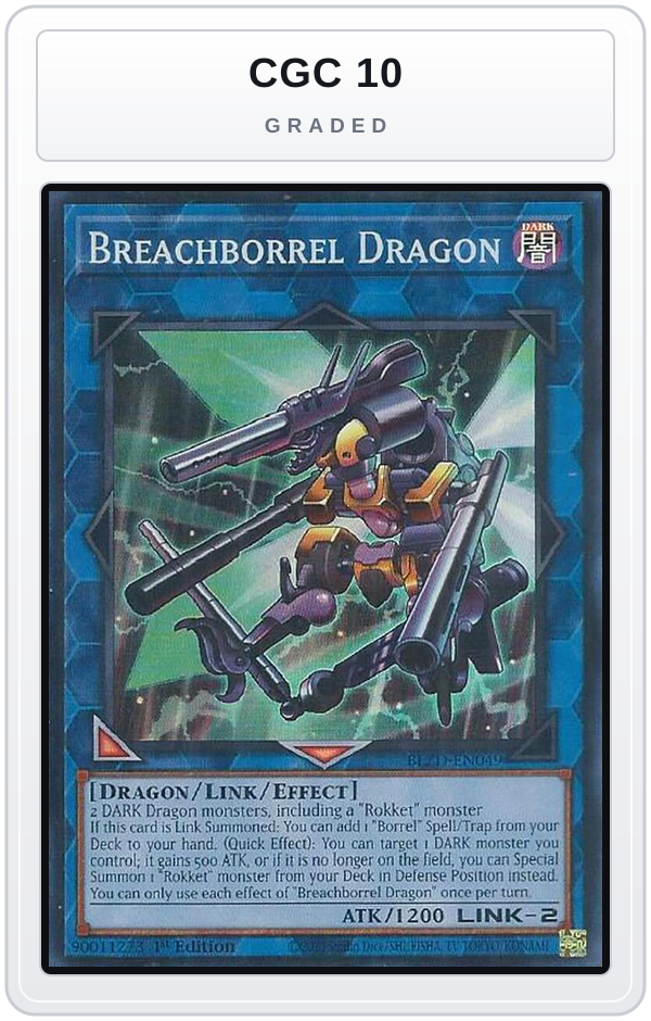 Graded - Breachborrel Dragon — CGC 10 graded overlay