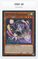Graded - Shipping Archfiend — CGC 10 graded overlay