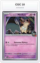 Graded - Team Rocket's Mimikyu - 097/217 — CGC 10 graded overlay