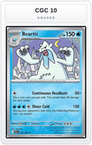 Graded - Beartic — CGC 10 graded overlay