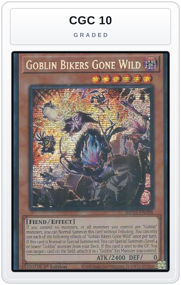Graded - Goblin Bikers Gone Wild — CGC 10 graded overlay