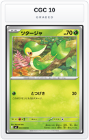 Graded - Snivy — CGC 10 graded overlay
