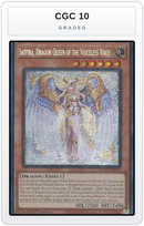 Graded - Saffira, Dragon Queen of the Voiceless Voice — CGC 10 graded overlay