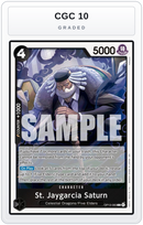 Graded - St. Jaygarcia Saturn — CGC 10 graded overlay