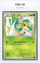 Graded - Snivy — CGC 10 graded overlay