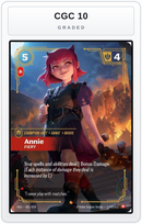 Graded - Annie - Fiery — CGC 10 graded overlay