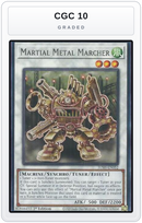 Graded - Martial Metal Marcher — CGC 10 graded overlay