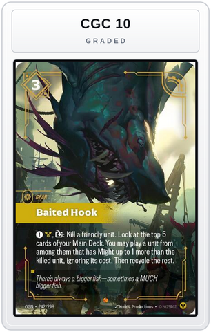 Graded - Baited Hook — CGC 10 graded overlay