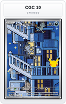 Graded - Alolan Meowth - 139/128 — CGC 10 graded overlay