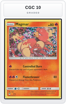 Graded - Magmar - 3/12 — CGC 10 graded overlay