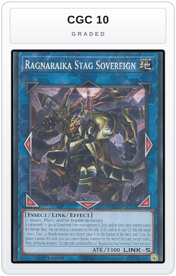 Graded - Ragnaraika Stag Sovereign — CGC 10 graded overlay