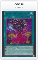 Graded - Secrets of Dark Magic — CGC 10 graded overlay