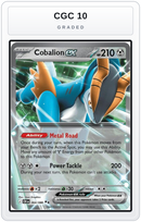 Graded - Cobalion ex - 064/086 — CGC 10 graded overlay