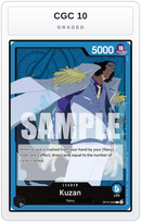Graded - Kuzan (040) — CGC 10 graded overlay