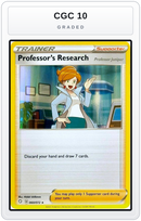 Graded - Professor's Research [Professor Juniper] - 060/072 (Line Holo) — CGC 10 graded overlay