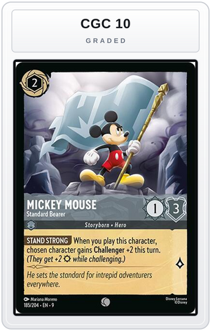 Graded - Mickey Mouse - Standard Bearer — CGC 10 graded overlay