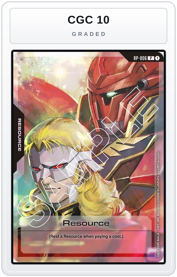 Graded - Resource (RP-006) (Resource Pack) — CGC 10 graded overlay