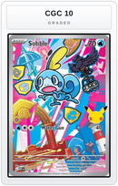 Graded - Sobble - 054 — CGC 10 graded overlay