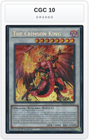 Graded - The Crimson King — CGC 10 graded overlay