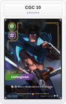 Graded - Yasuo - Unforgiven (Overnumbered) — CGC 10 graded overlay