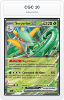 Graded - Serperior ex — CGC 10 graded overlay