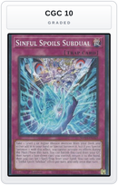 Graded - Sinful Spoils Subdual — CGC 10 graded overlay