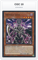 Graded - Assault Lich — CGC 10 graded overlay