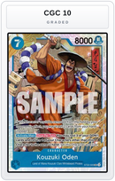 Graded - Kouzuki Oden — CGC 10 graded overlay