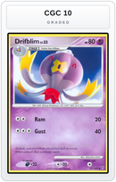 Graded - Drifblim — CGC 10 graded overlay