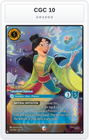 Graded - Mulan - Considerate Diplomat (Enchanted) — CGC 10 graded overlay