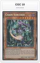 Graded - Chaos Sorcerer — CGC 10 graded overlay