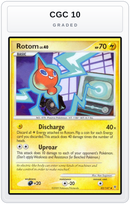 Graded - Rotom — CGC 10 graded overlay