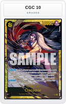 Graded - Crocodile - OP14-120 — CGC 10 graded overlay