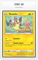 Graded - Morpeko (035) — CGC 10 graded overlay