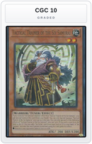 Graded - Tactical Trainer of the Six Samurai — CGC 10 graded overlay