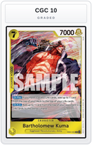 Graded - Bartholomew Kuma (EB04-054) — CGC 10 graded overlay