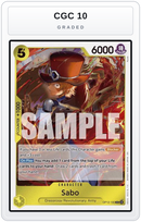 Graded - Sabo — CGC 10 graded overlay