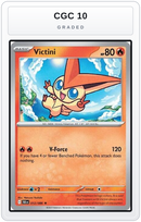Graded - Victini — CGC 10 graded overlay